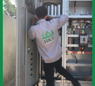 cung cấp tủ bảng điện, thang máng cáp, thiết bị điện công HKT