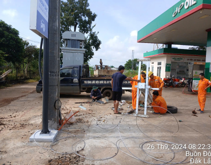 TRẠM SẠC CÔNG TY VINFAST